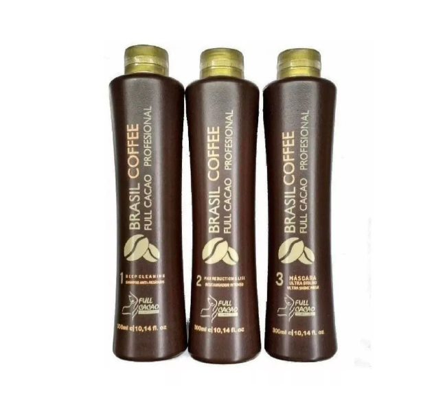 Kit Alisado Keratina Brasil Coffee Profesional 1000ml