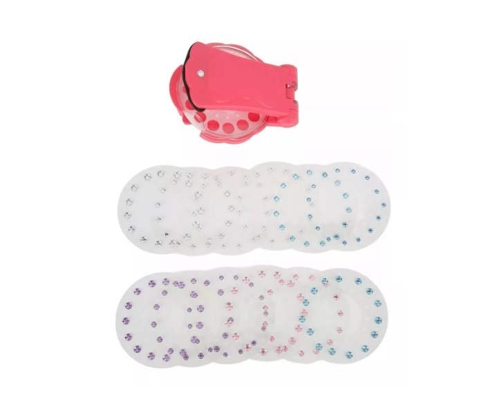 Maquina Grapadora Para Cabello Pelo Diamente Brillo 180pcs
