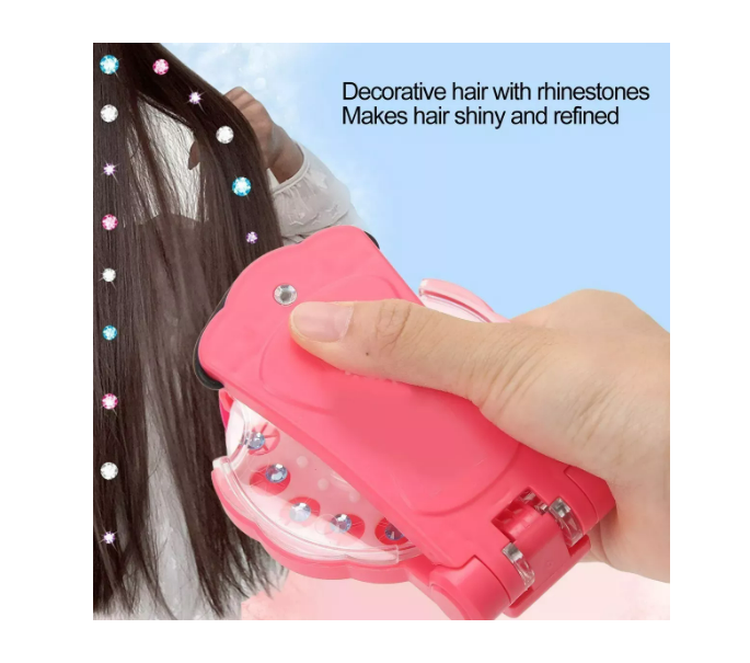 Maquina Grapadora Para Cabello Pelo Diamente Brillo 180pcs