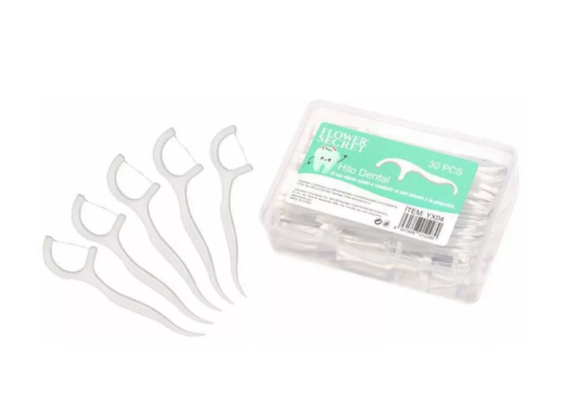 Hilo Dental Interdental Dientes 30 Unidades
