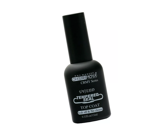 Top Coat Tempered Seal Efecto Vidrio Templado Cherimoya 15ml