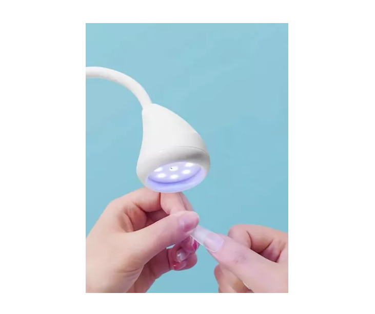 Lámpara De Uñas Uv/led Inalámbrica Para Tips Soft Gel 36w