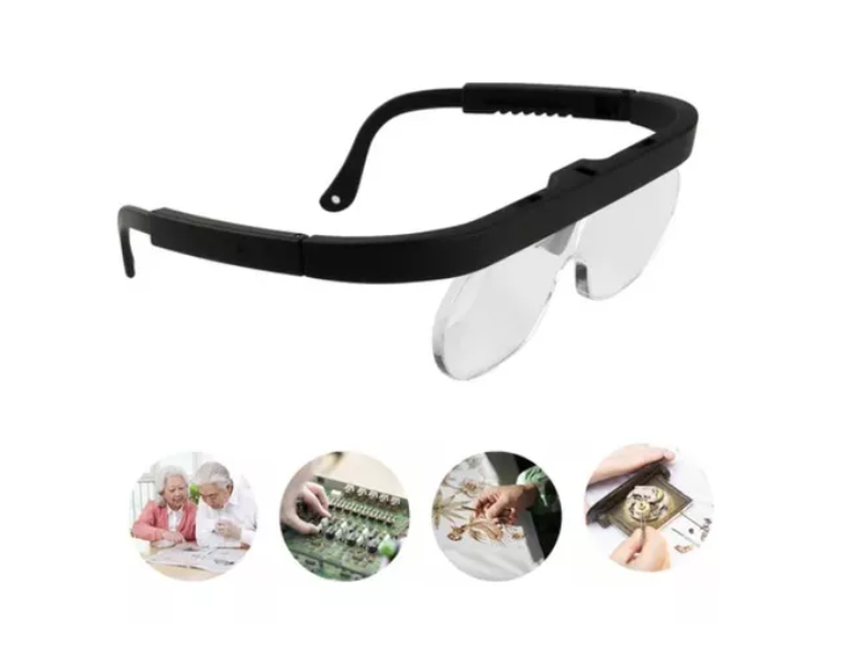 Lentes Con Lupa Lentes Con Luz Led Lámpara Lupa Led Lupas