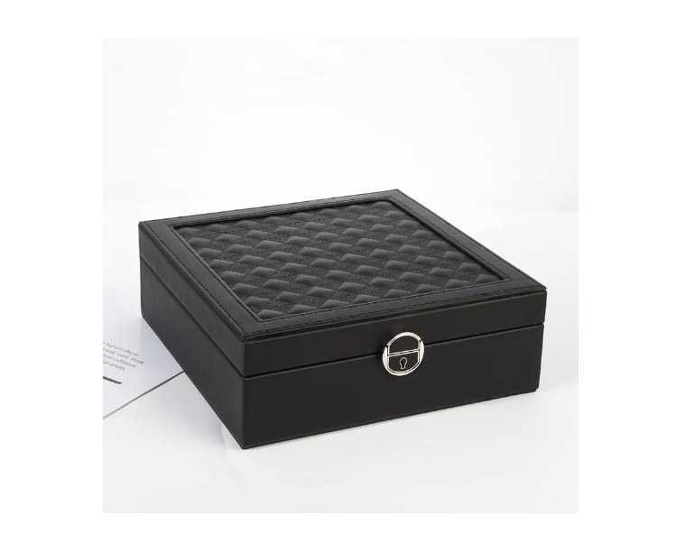 Joyero Caja Para Joyas Con Espejo Tipo Maleta Organizador