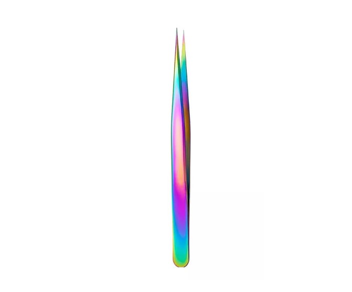 Pinza Recta Profesional Para Pestañas Tornasol