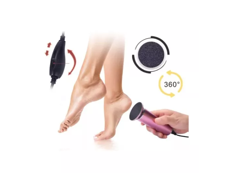 Removedor De Callos Eléctrico Para Pies + 60 Pcs Lijas