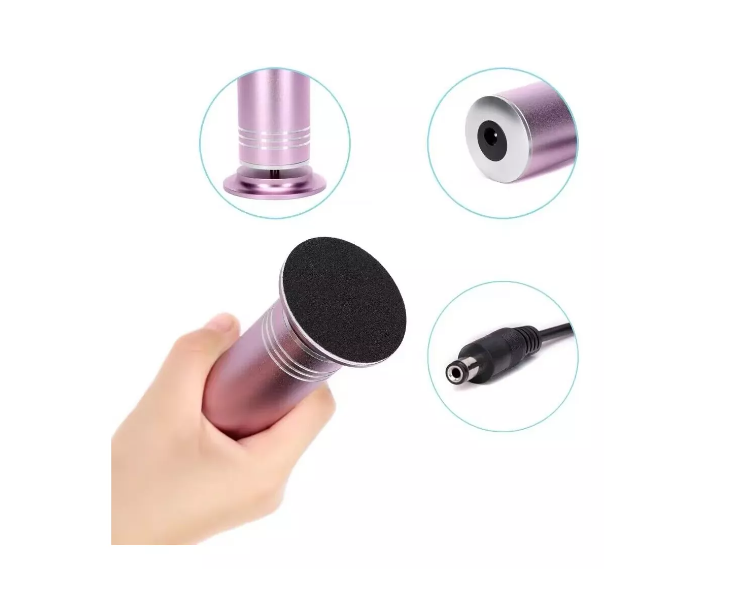 Removedor De Callos Eléctrico Para Pies + 60 Pcs Lijas