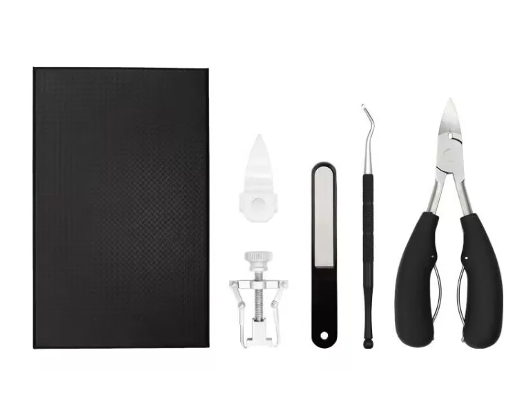Kit Herramientas Uñas Encarnadas Set Pedicura Corta Uñas 5pz