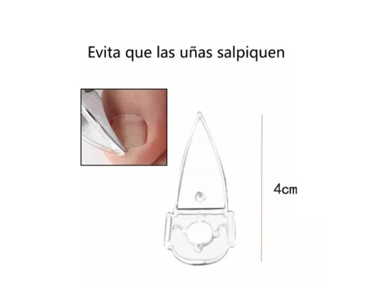 Kit Herramientas Uñas Encarnadas Set Pedicura Corta Uñas 5pz