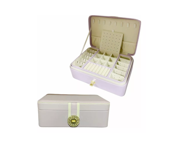Joyero Caja De Joya Tipo Maleta Organizador Joyas