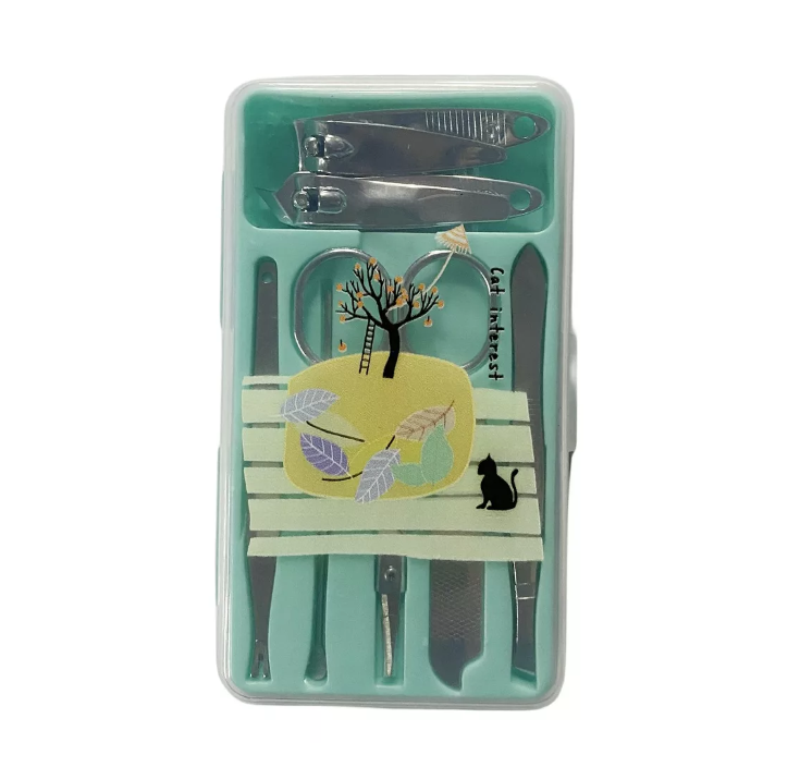 Set Corta Uñas Manicure 7 Piezas Herramientas