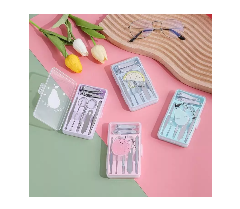 Set Corta Uñas Manicure 7 Piezas Herramientas