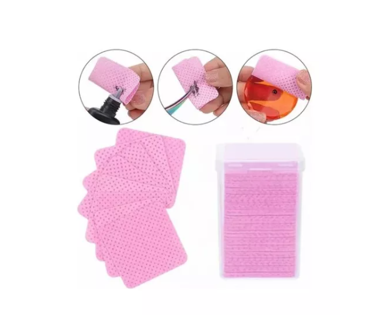 Papel Sin Pelusa Para Extensiones De Pestañas O Uñas 200pcs
