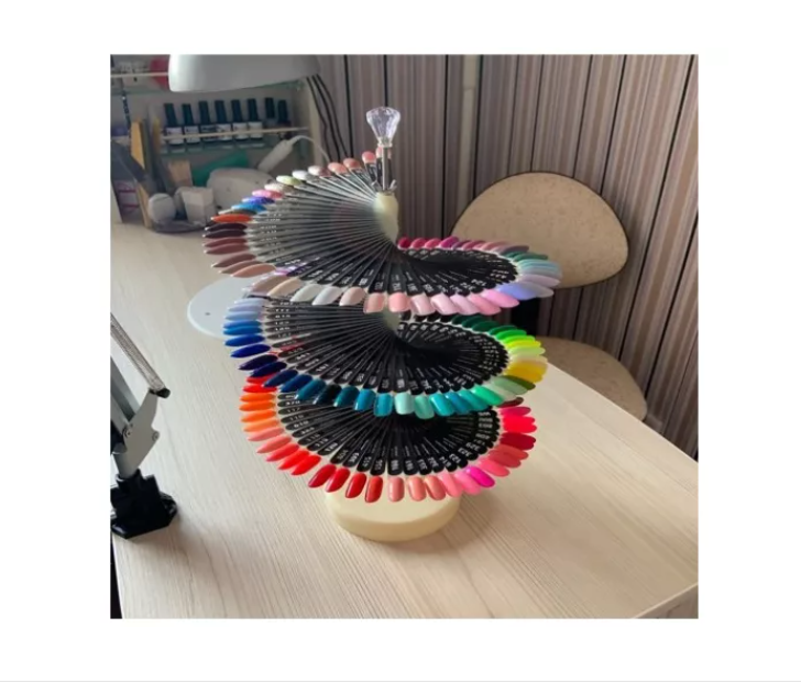 Muestrarios En Espiral De 120 Uñas Manicure