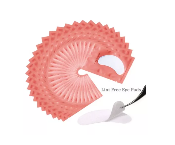 50 Parches De Hidrogel Para Extensiones De Pestañas Lifting