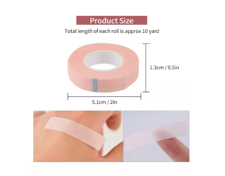 Cinta Micropore Para Extensiones De Pestañas