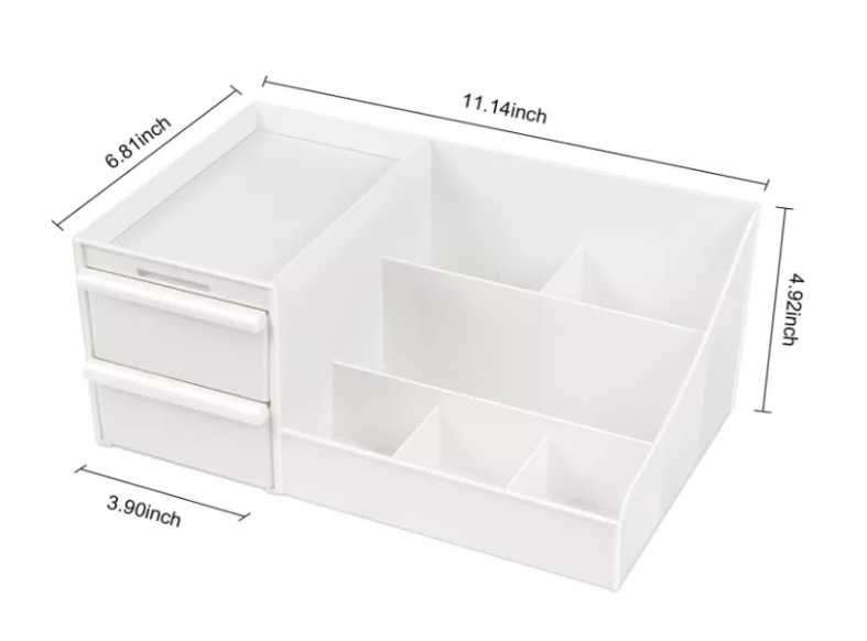 Caja Organizador Cosmeticos Maquillajes Cosmetiqueros