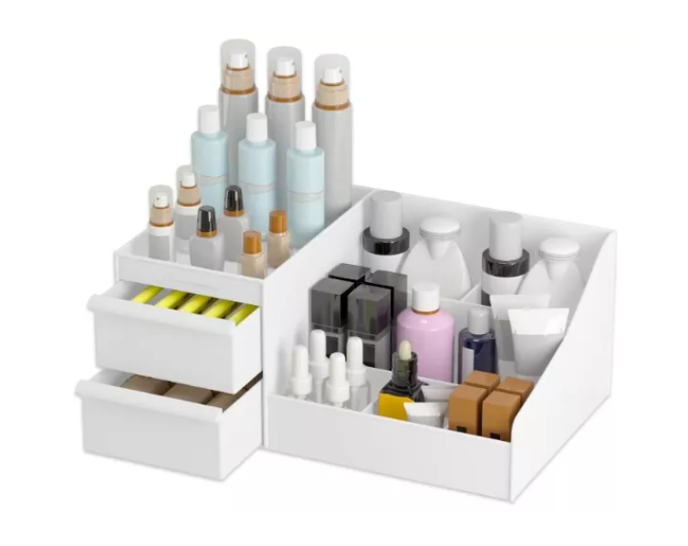 Caja Organizador Cosmeticos Maquillajes Cosmetiqueros