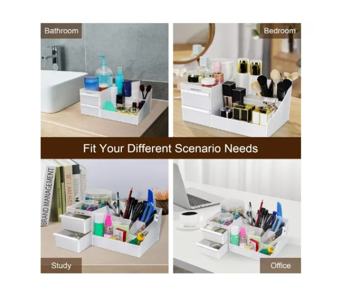 Caja Organizador Cosmeticos Maquillajes Cosmetiqueros