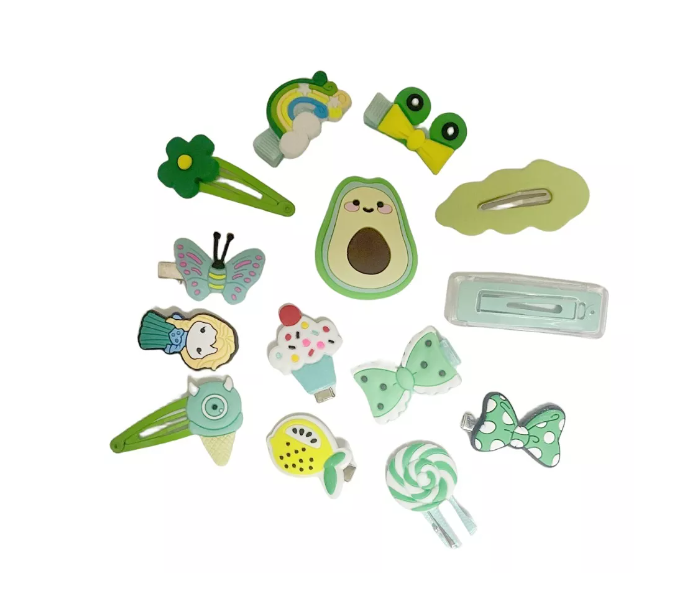 Set 14 Piezas Broche Pasador Clips Niña Cabello Horquilla