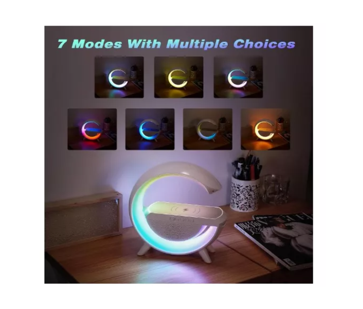 Lámpara De Mesa Altavoz Bluetooth Inteligente Atmósfera