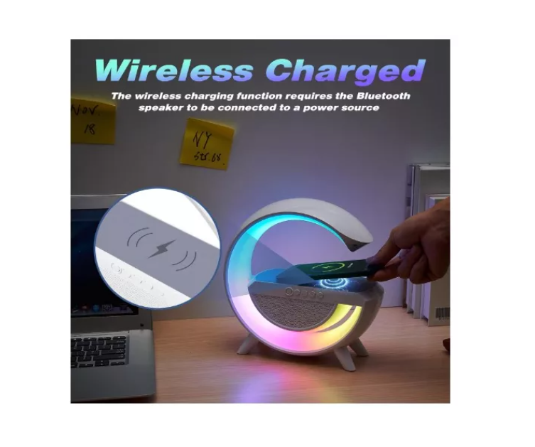 Lámpara De Mesa Altavoz Bluetooth Inteligente Atmósfera