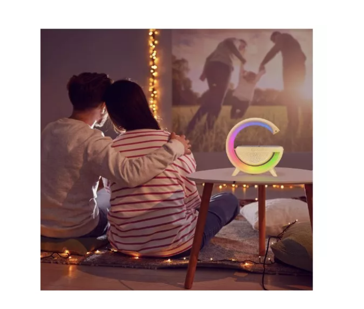 Lámpara De Mesa Altavoz Bluetooth Inteligente Atmósfera