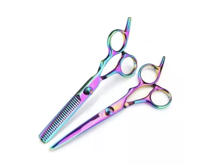 Kit Tijeras Estuche + Filo Navaja + Entresacadora