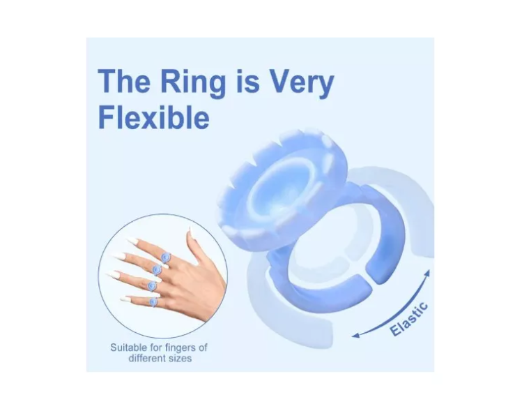 Anillos Para Pegamento De Extensiones Pestañas 100 Unidades