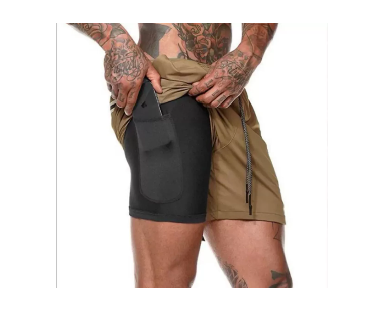 Short Deportivo Hombre Pantalones Cortos Secado Rápido Sport