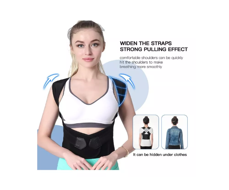 Corrector De Postura Soporte Espalda Clavicula Ajustable