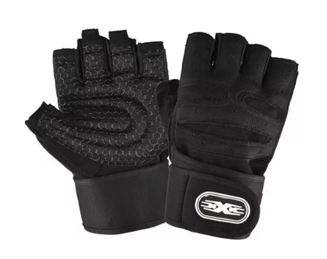 Guantes Dedos Cortos Con Palma Acolchada Ciclismo Bicicleta