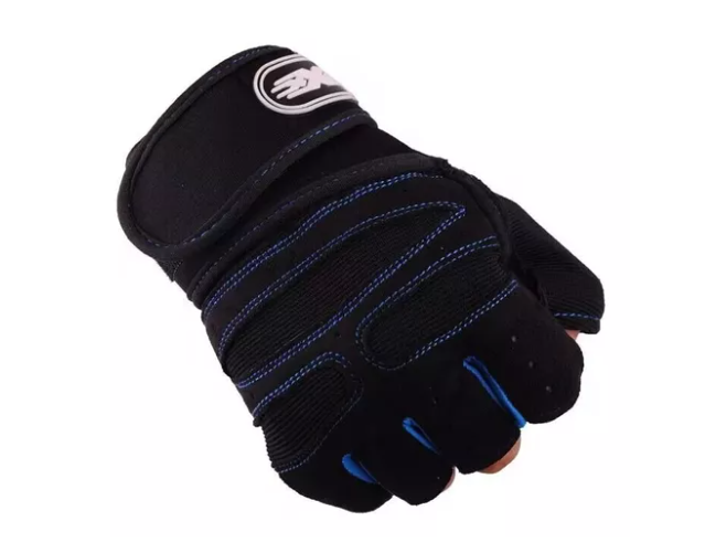Guantes Dedos Cortos Con Palma Acolchada Ciclismo Bicicleta