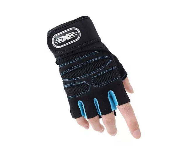 Guantes Dedos Cortos Con Palma Acolchada Ciclismo Bicicleta