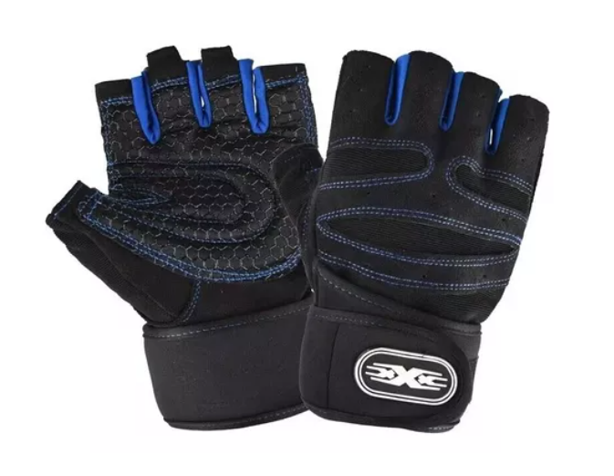 Guantes Dedos Cortos Con Palma Acolchada Ciclismo Bicicleta