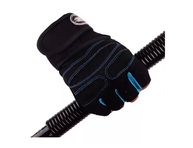 Guantes Dedos Cortos Con Palma Acolchada Ciclismo Bicicleta