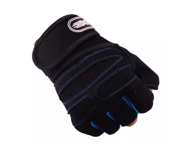 Guantes Dedos Cortos Con Palma Acolchada Ciclismo Bicicleta