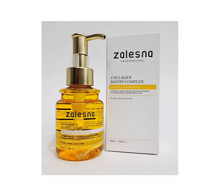 Zalesna Aceite Capilar Con Argán Y Macadamia 60 Ml