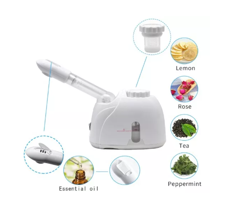 Vaporizador Facial Vapor Ozono Portátil