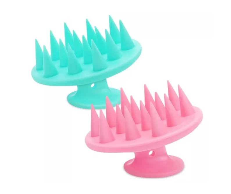 Cepillo Silicona Ducha Masaje Pelo Masajeador Cabello