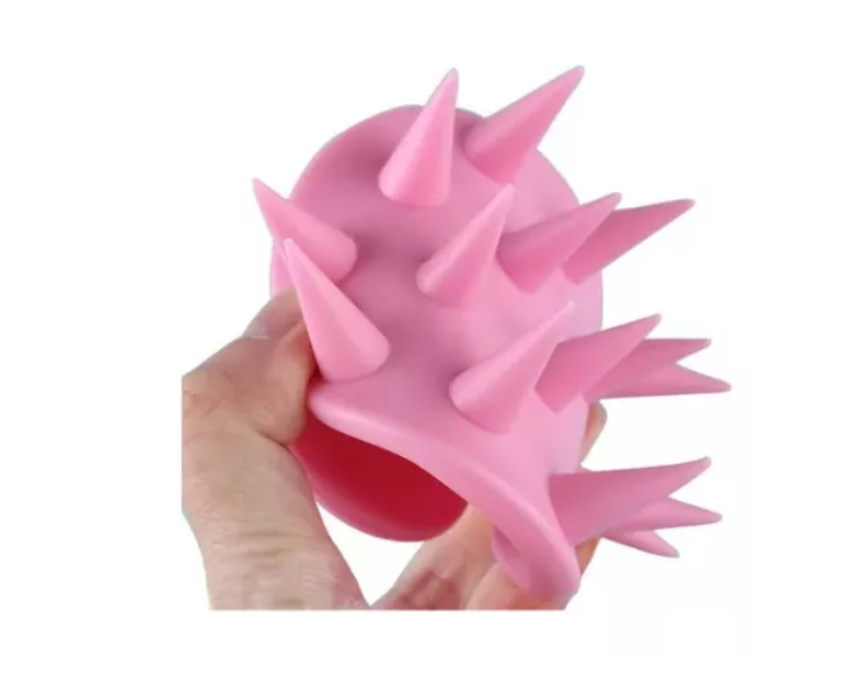 Cepillo Silicona Ducha Masaje Pelo Masajeador Cabello