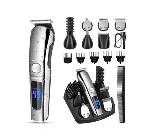 Cortadora De Pelo Profesional Y Barba 11 En 1 Recargable