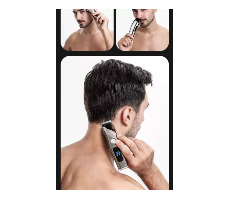 Cortadora De Pelo Profesional Y Barba 11 En 1 Recargable