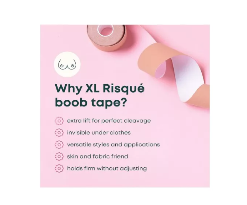 Cinta Adhesiva Levanta Busto Pecho Seno Sujetador Invisible