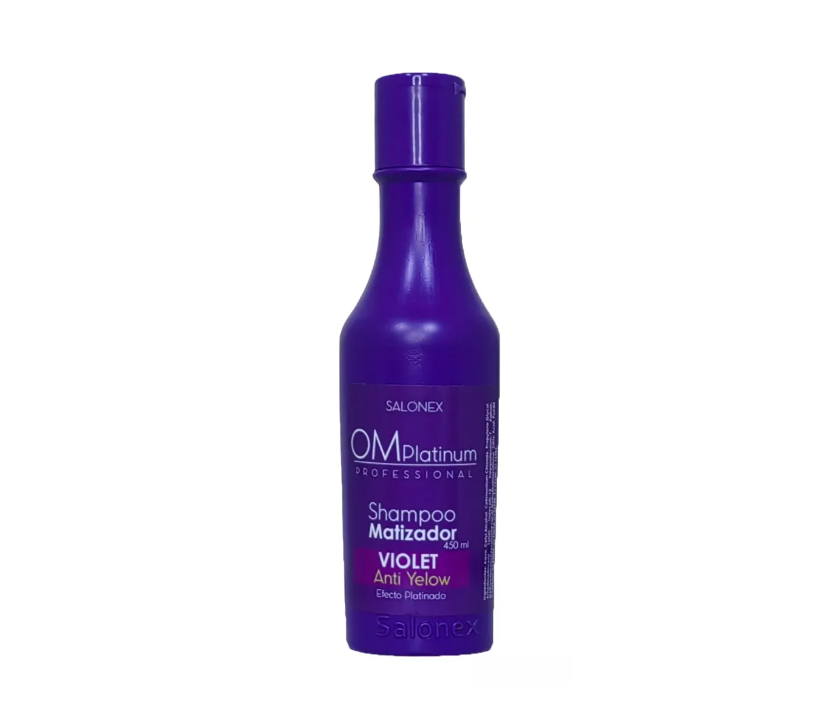 Shampoo Matizador OM Salonex Violeta / Grafito / Azul 450ml