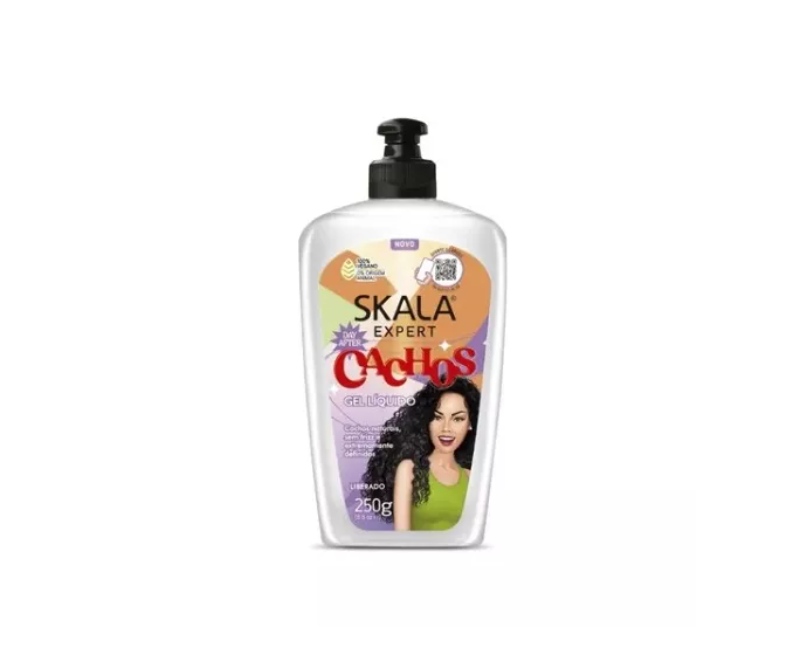 Gel Skala Mais Cachos Para Definir Rulos Rizos 250g