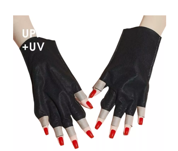 Guantes Protector Uv Para Manicure (1 Par)