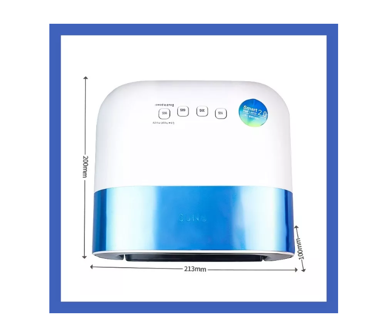 Lampara Led Uv 2 In 1 Secador De Uñas Manicure 48w