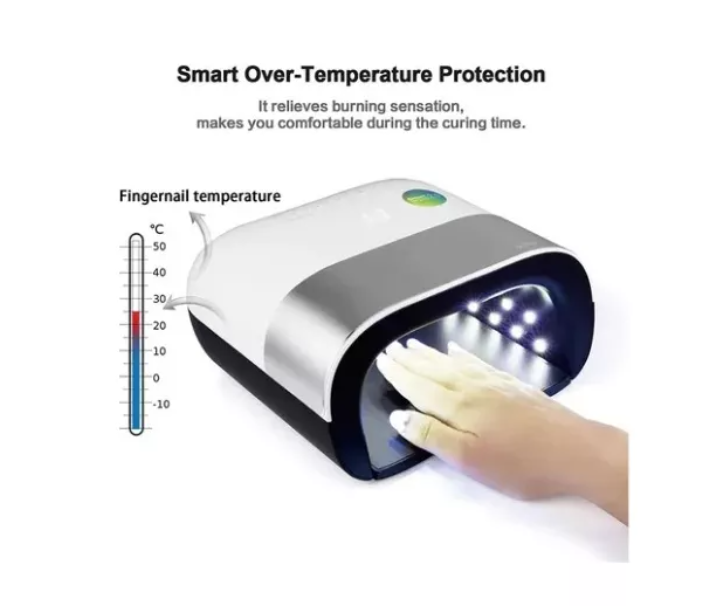 Lampara Led Uv 2 In 1 Secador De Uñas Manicure 48w