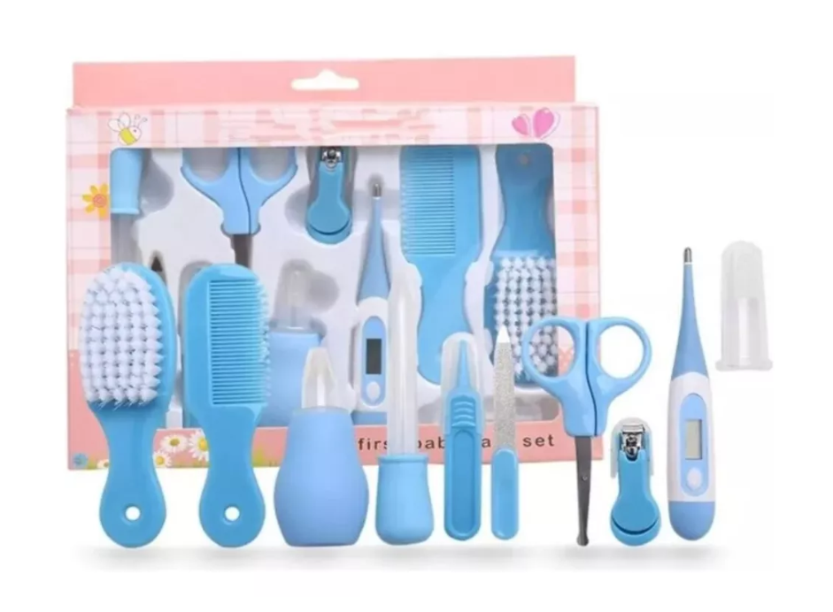 Kit De Cuidados Y Aseo Personal Para Bebes 10 Pzas